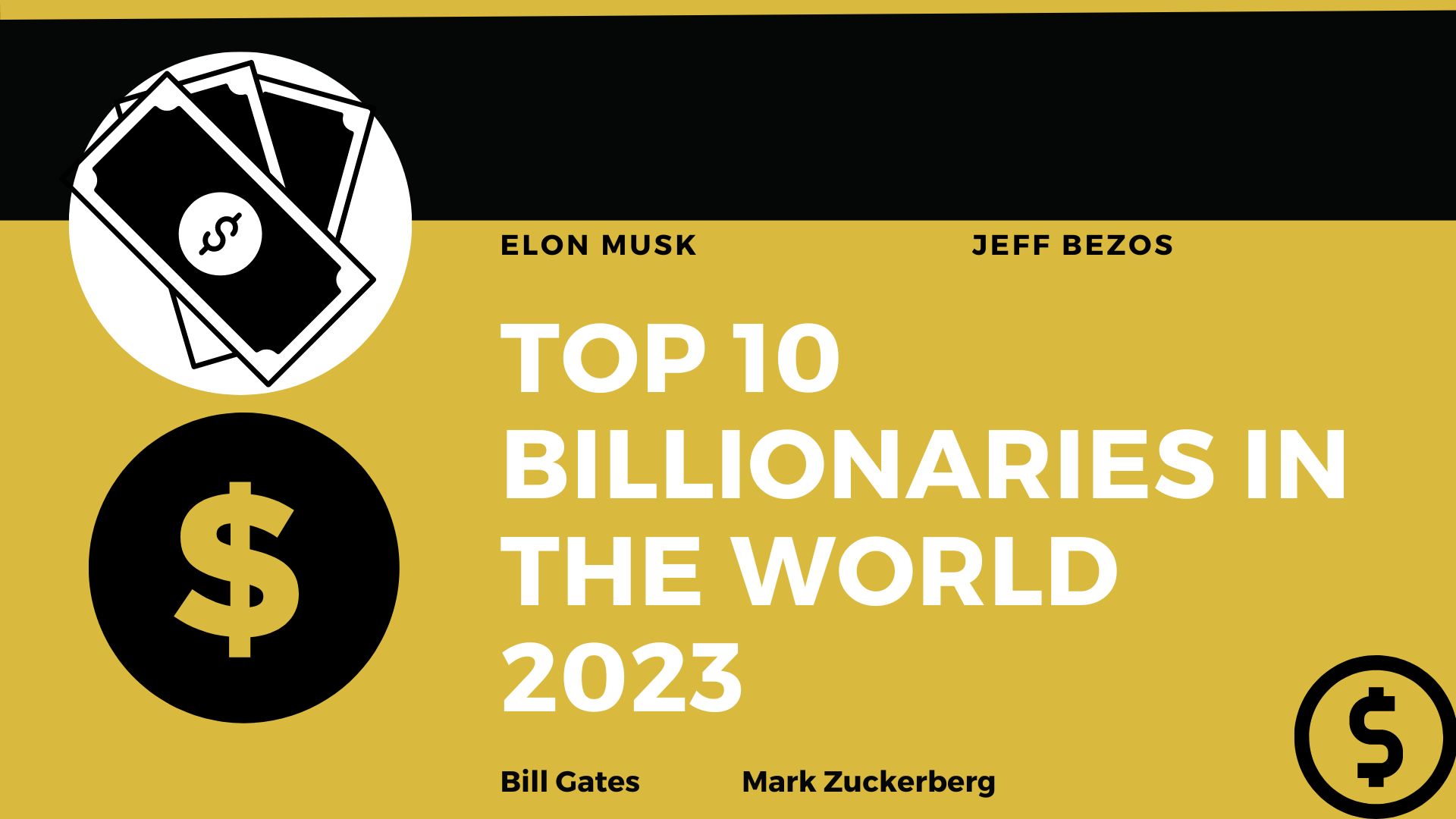 top 10 billionaires in the world 2023