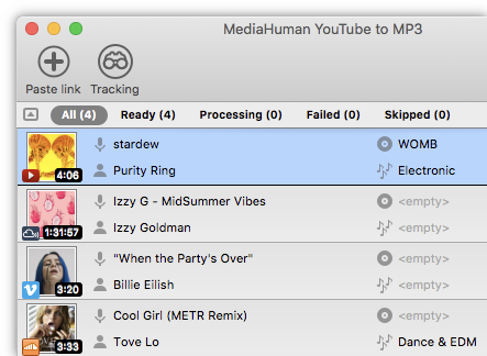 convert youtube video into mp3 with mediahuman's youtube